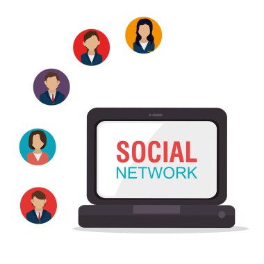 sosyal ağ tasarımı.