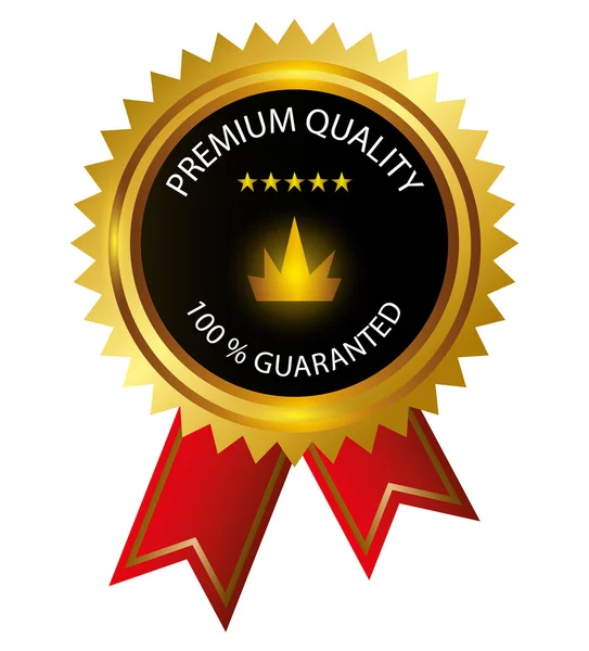 Design de label de qualité premium . — Image vectorielle