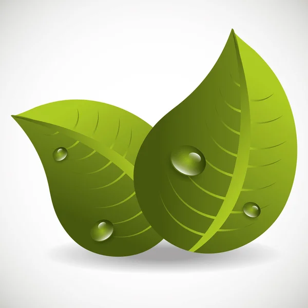 Ecologie ontwerp. — Stockvector