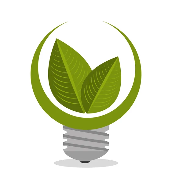 Diseño de energía verde . — Vector de stock