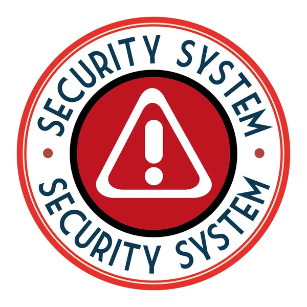 Security systeemontwerp. — Stockvector