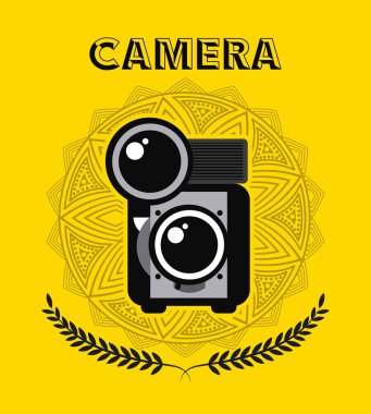 Retro fotoğrafçılık tasarım