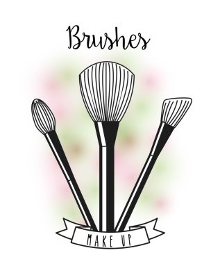 Kadın güzellik, makyaj konsept tasarımı