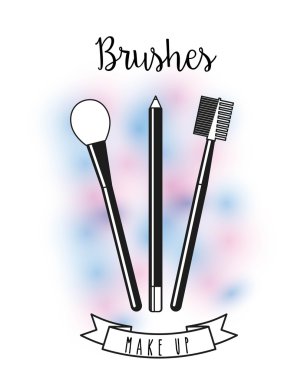 Kadın güzellik, makyaj konsept tasarımı