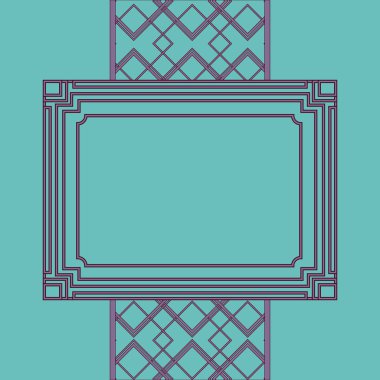 Abstract retro background