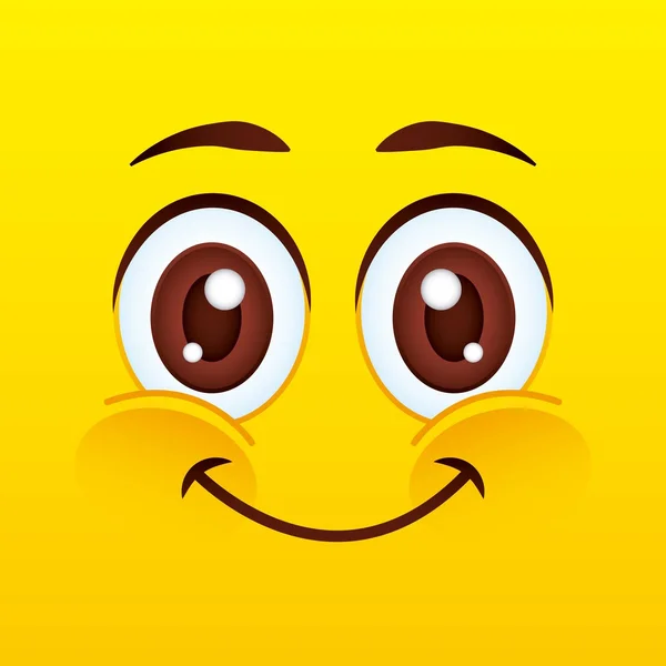 Emoticon pictogram — Stockvector