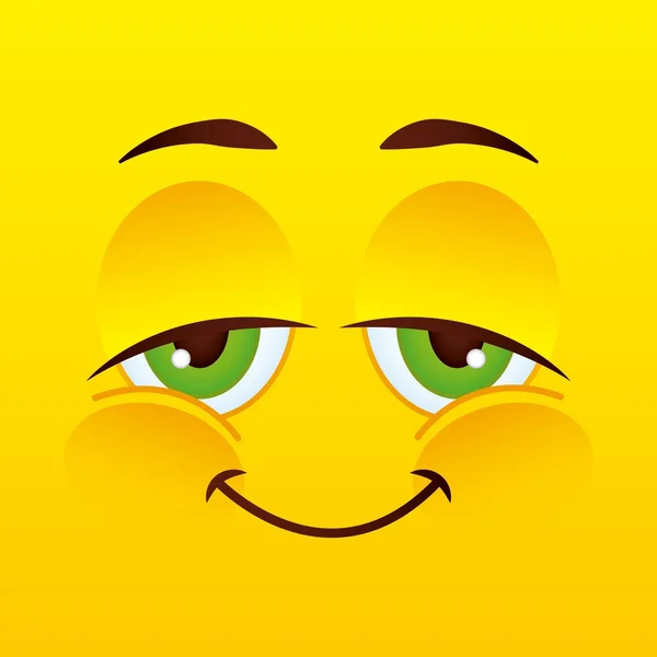 Emoticon pictogram — Stockvector