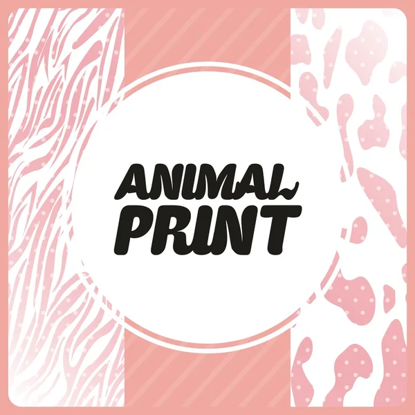 Animal print — Stock vektor