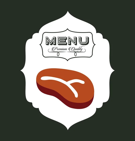 Menü Restoranı — Stok Vektör