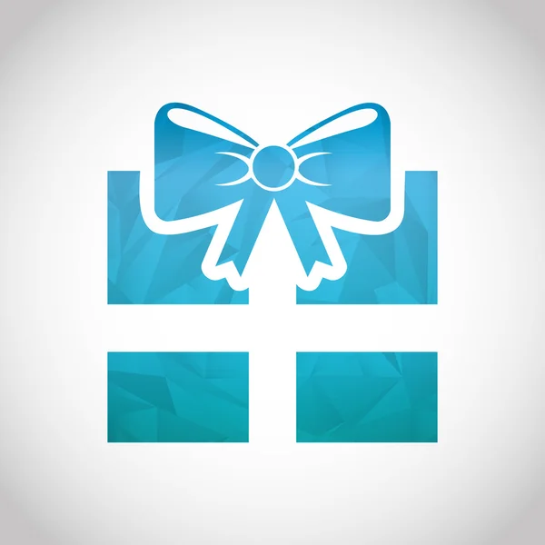 Icono regalo — Vector de stock