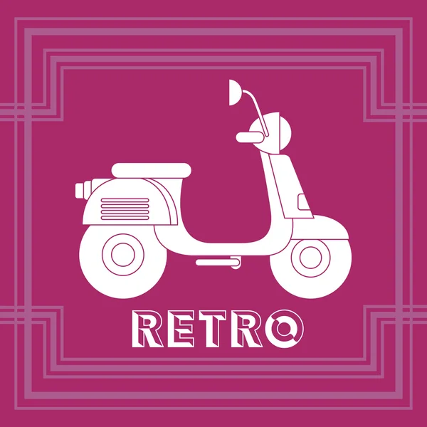 Retro životní styl — Stockový vektor