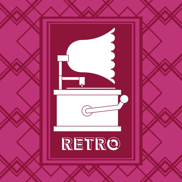 Retro-Lebensstil — Stockvektor