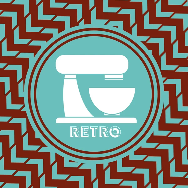 Retro-Lebensstil — Stockvektor