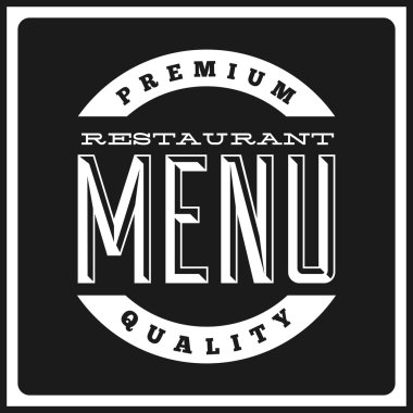 Restoran Menü şablonun