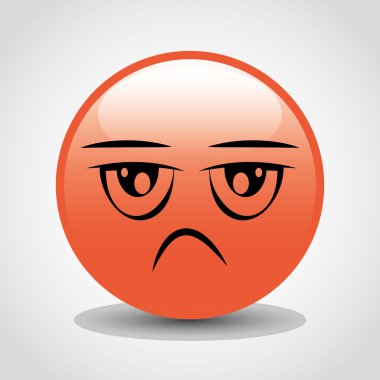 İfade, üzgün yüz simgesi