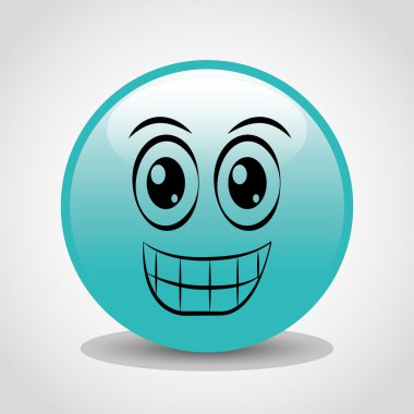 İfade, mutlu gülümseme simgesi