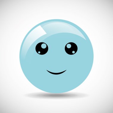 İfade, mutlu gülümseme simgesi