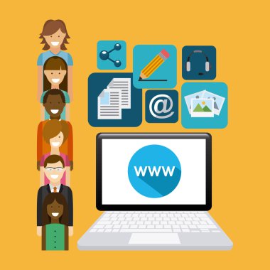 Sosyal medya konsept tasarımı