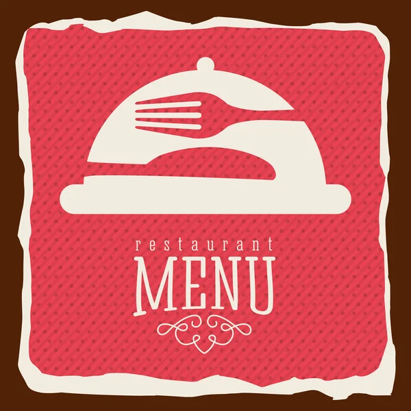 Modelo de menu restaurante — Vetor de Stock