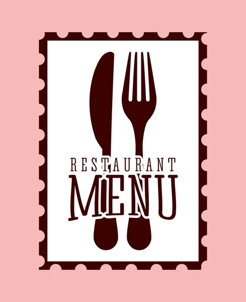 餐厅菜单模板 — 图库矢量图片