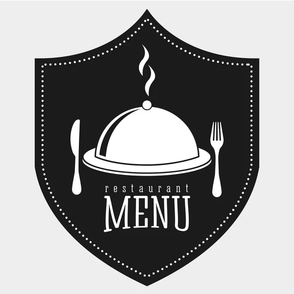 Modèle de menu restaurant — Image vectorielle