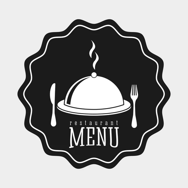 Restoran Menü şablonun — Stok Vektör