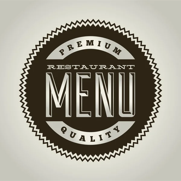 Restaurant menu template — Stock Vector