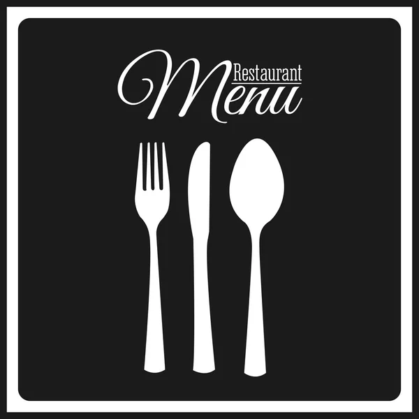 Restaurant menu template — Stock Vector