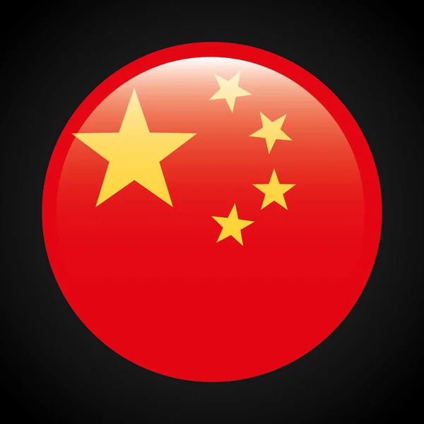 China embleem — Stockvector