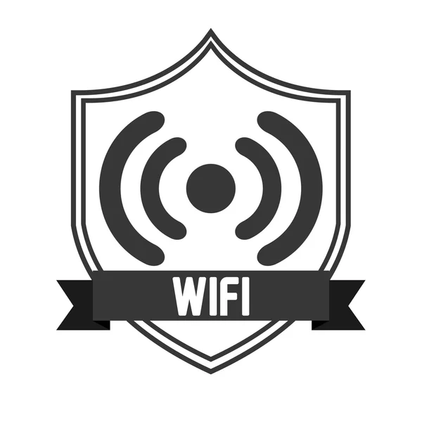 Wi-Fi bağlantısı — Stok Vektör