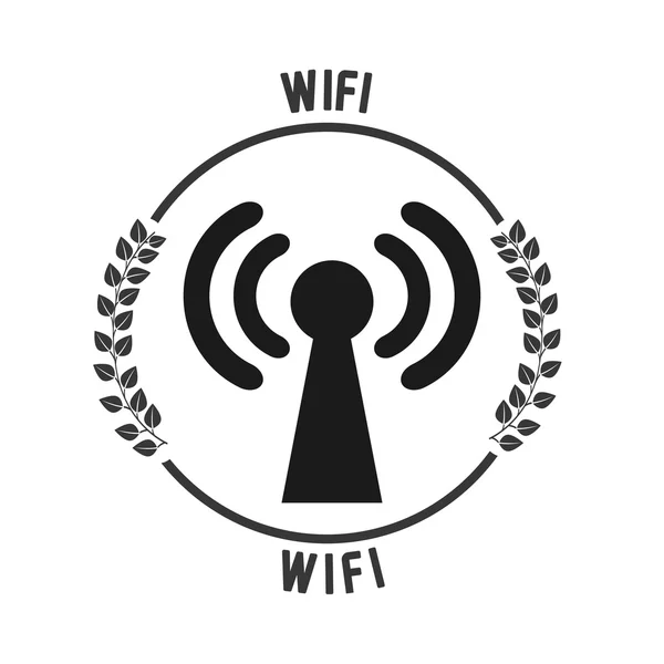 Connexion Wifi — Image vectorielle