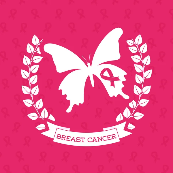 Breast cancer design — Stock vektor