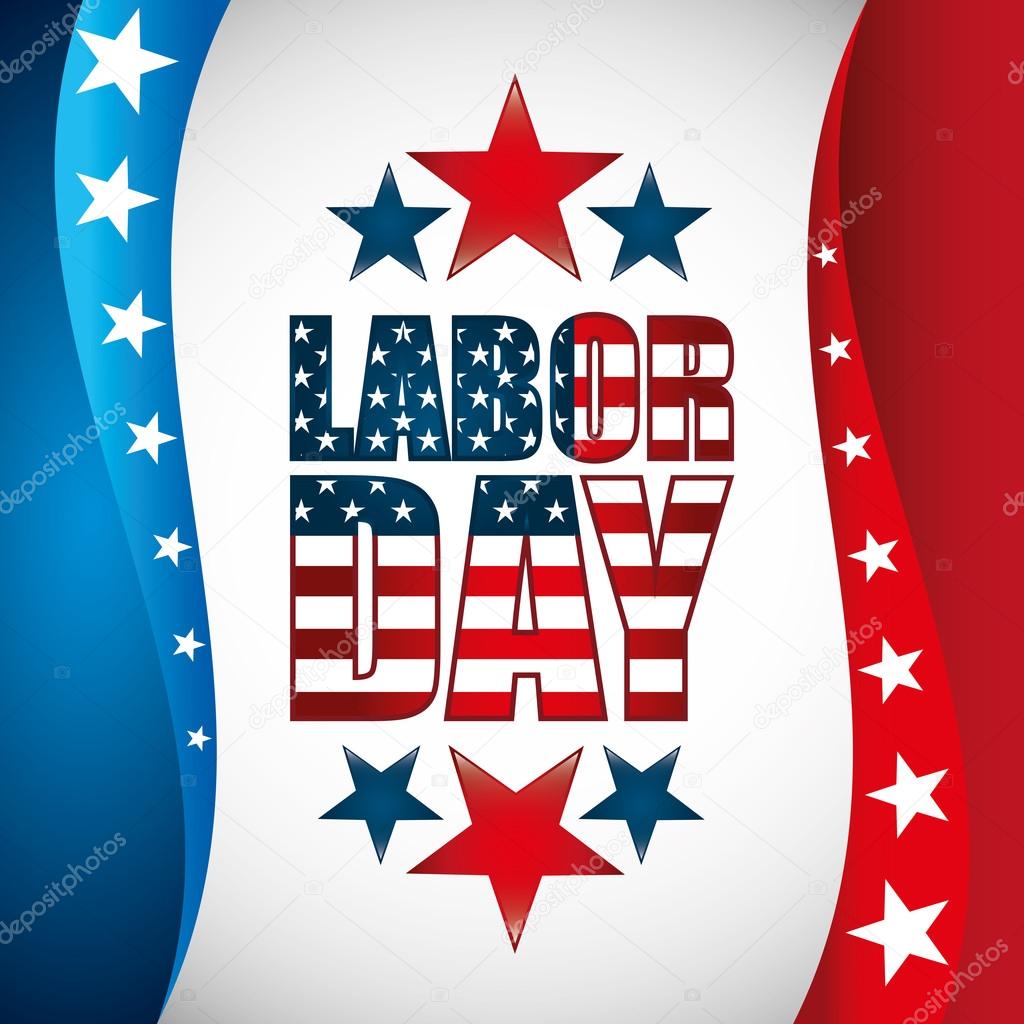 Labor day, holiday design