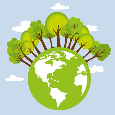 Ekoloji dijital tasarım.