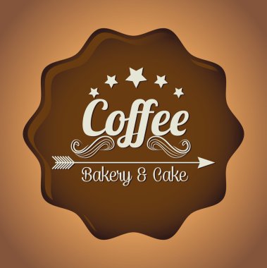 Vintage retro tasarımı.