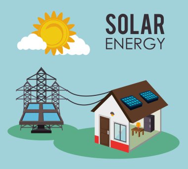 yeşil enerji tasarımı.