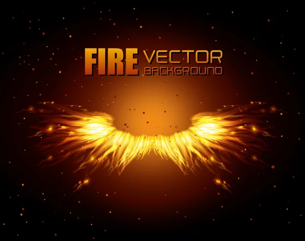 Fire digital design. — Stock vektor