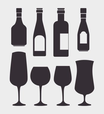 Şarap dijital tasarım.