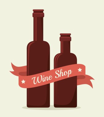 Şarap dijital tasarım.