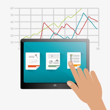 Elektronik tablo dijital tasarım