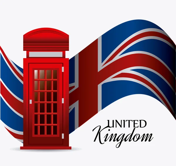 Reino Unido Londres diseño . — Vector de stock
