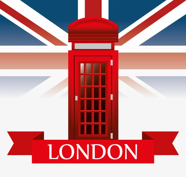 영국 런던 디자인. — 스톡 벡터