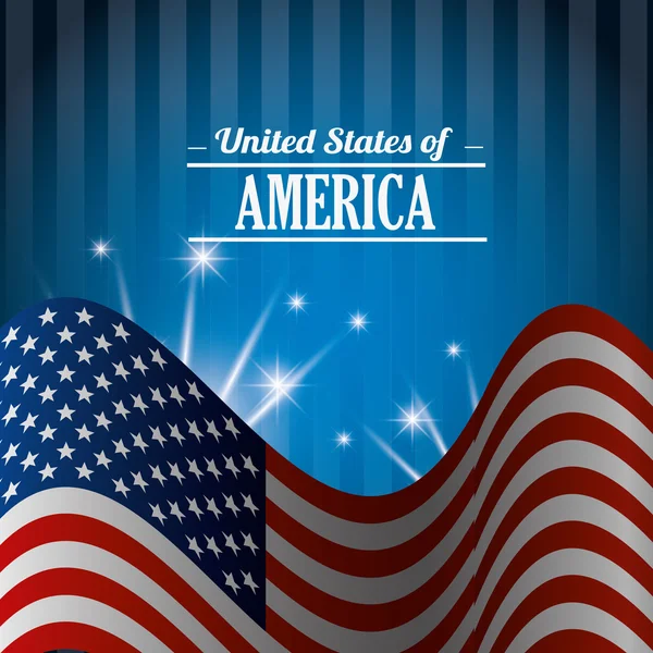 Estados Unidos design . —  Vetores de Stock