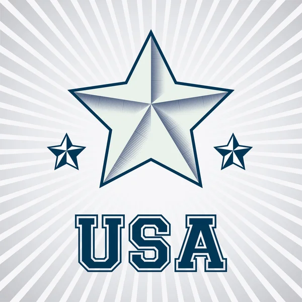 États-Unis design . — Image vectorielle