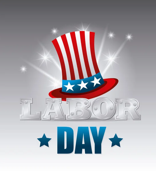 Labor day USA design. — Stock Vector
