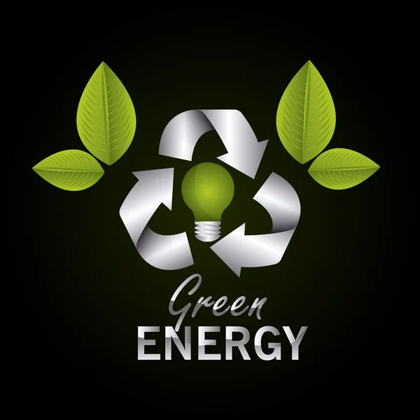 Zelená energie. — Stockový vektor