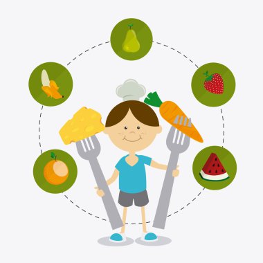 çocuklar gıda tasarım.