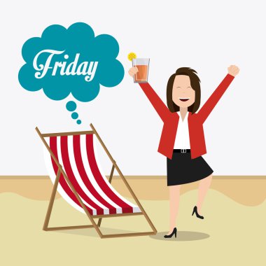 Mutlu hafta sonu tasarım.