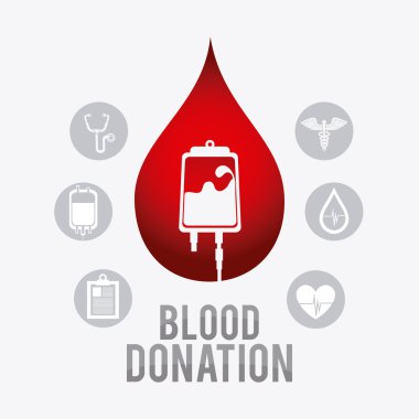 Kan bağışı tasarım.