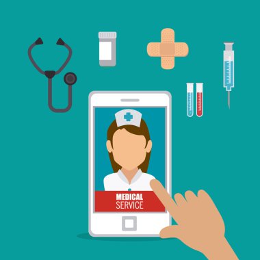 tıbbi sağlık tasarım.